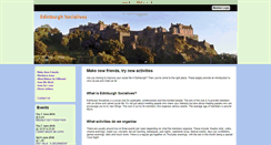 Desktop Screenshot of edinburghsocialives.org.uk